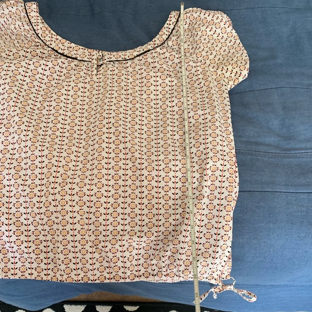 Floral Print Women's Top Vintage Roxy - Picture 6 of 12
